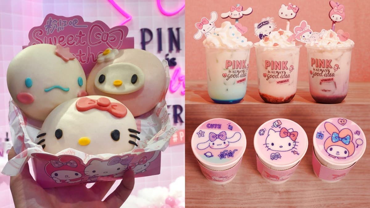少女心噴發!Kitty、美樂蒂、大耳狗攜手開「期間限定店」,必買「造型包子」 少女心噴發!Kitty、美樂蒂、大耳狗攜手開「期間限定店」,必買「造型包子」