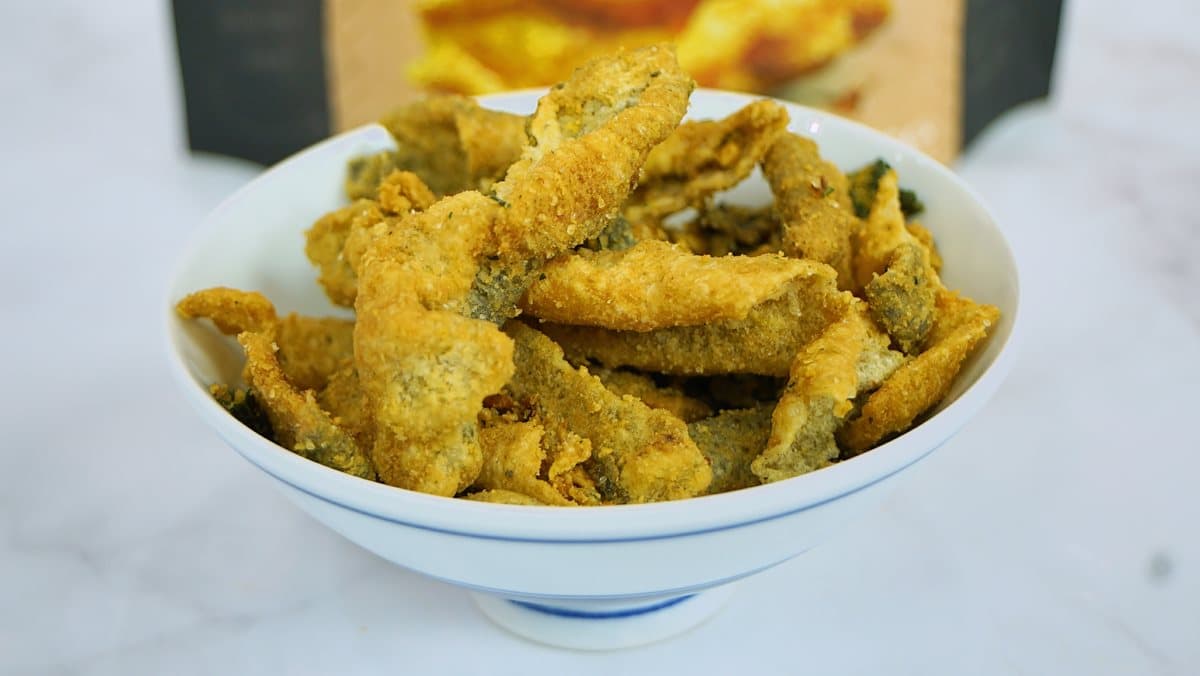 新加坡No.1零食「金鴨鹹蛋黃魚皮」來了,走進超商就能買 新加坡No.1零食「金鴨鹹蛋黃魚皮」來了,走進超商就能買