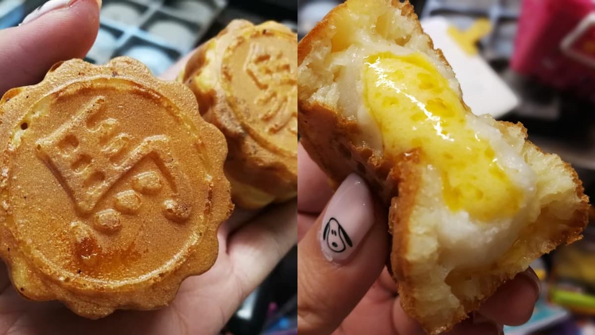「爆餡」超高CP雞蛋糕! 紅白湯圓、草莓免費加 3顆才45元 「爆餡」超高CP雞蛋糕! 紅白湯圓、草莓免費加 3顆才45元