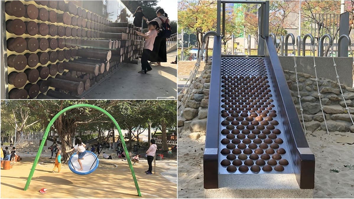 木珠溜滑梯、衝浪鞦韆 台中最新親子公園「12項體驗」闖關有點難 木珠溜滑梯、衝浪鞦韆 台中最新親子公園「12項體驗」闖關有點難