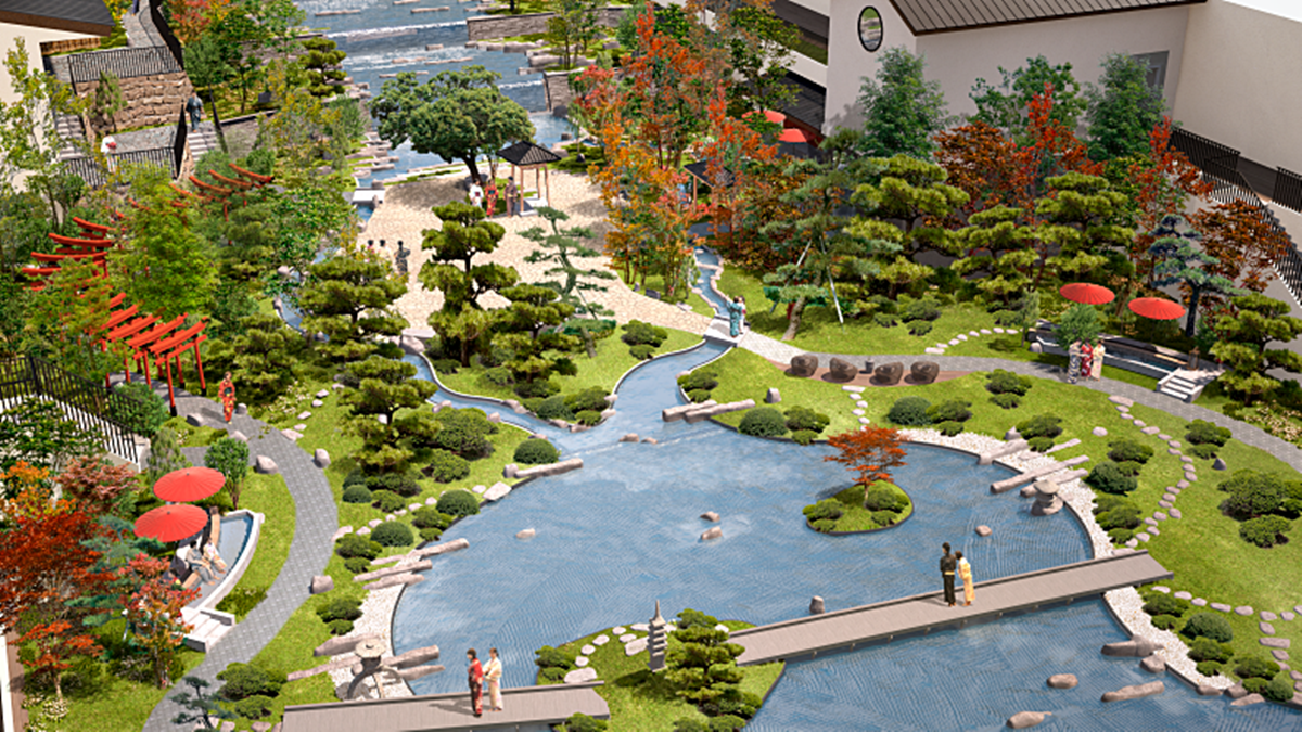 最大溫泉主題公園!空中露天「溫泉花園」迷你千本鳥居、足湯池,3月正式開幕 最大溫泉主題公園!空中露天「溫泉花園」迷你千本鳥居、足湯池,3月正式開幕