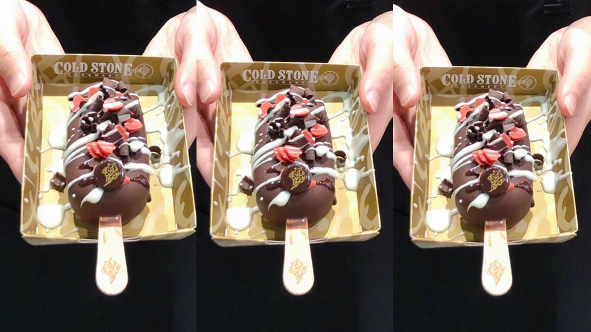 COLD STONE第一次推「現作巧克力雪糕」,冰淇淋控快衝一發
