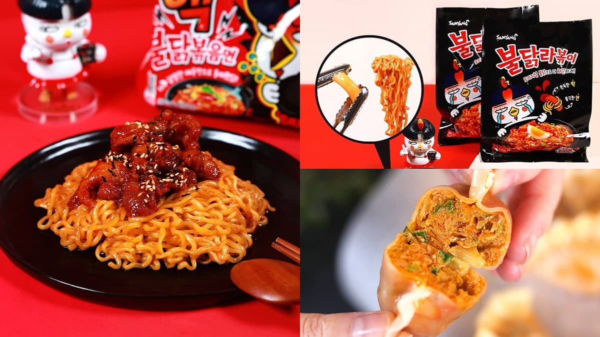 地獄的味道!韓國火紅「辣雞炒麵」推2款新品,辣到讓你灰飛煙滅