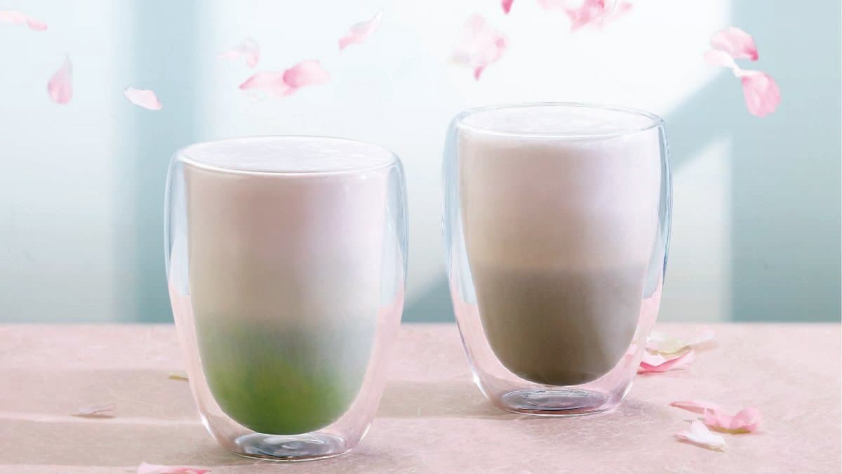 抹茶控瘋狂!春季限定「抹茶草莓」雲朵咖啡,粉綠漸層也太美了 抹茶控瘋狂!春季限定「抹茶草莓」雲朵咖啡,粉綠漸層也太美了