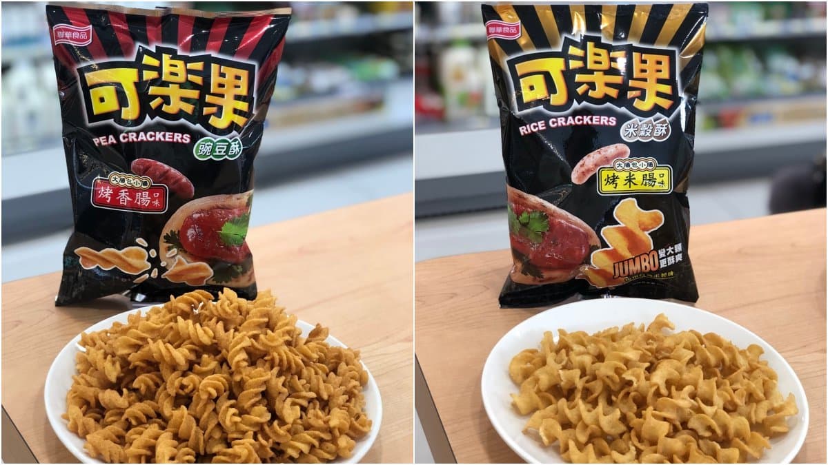 點心麵竟是「大腸麵線」!台灣小吃味餅乾開賣,還有米血糕、烤香腸 點心麵竟是「大腸麵線」!台灣小吃味餅乾開賣,還有米血糕、烤香腸