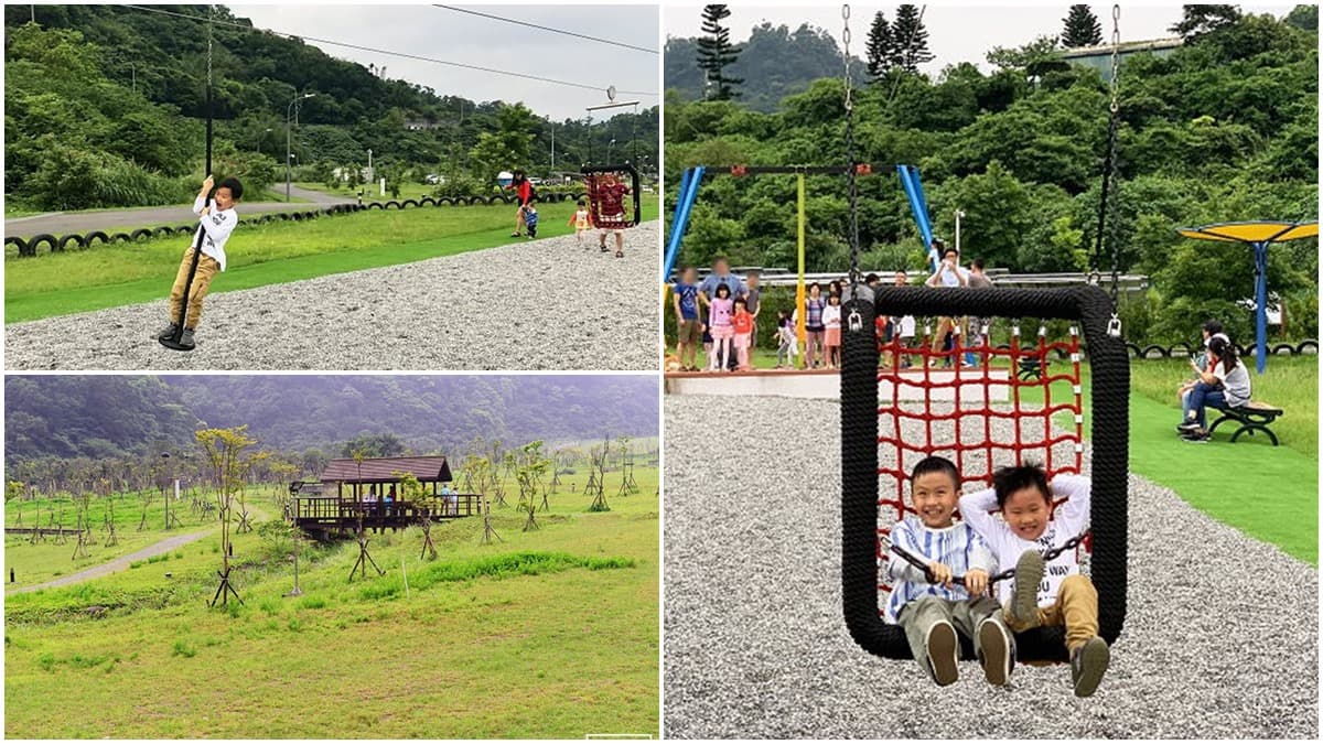 刺激度破表!南港公園最新「單人滑索」 親子膽量大考驗 刺激度破表!南港公園最新「單人滑索」 親子膽量大考驗