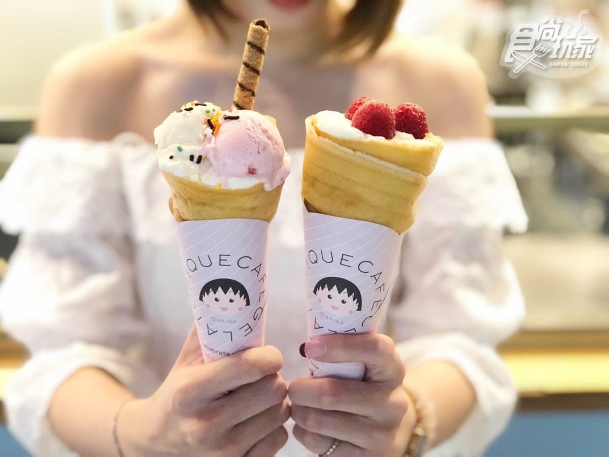 「櫻桃小丸子」聯名可麗餅!5月限定「冰淇淋可麗餅」「草莓雲朵奶昔」 「櫻桃小丸子」聯名可麗餅!5月限定「冰淇淋可麗餅」「草莓雲朵奶昔」