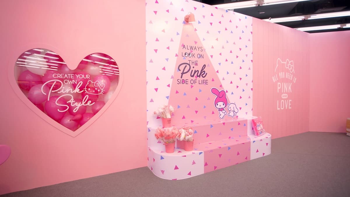 閨蜜們放假約這!「三麗鷗粉紅期間限定店」開展,一起少女心噴發 閨蜜們放假約這!「三麗鷗粉紅期間限定店」開展,一起少女心噴發