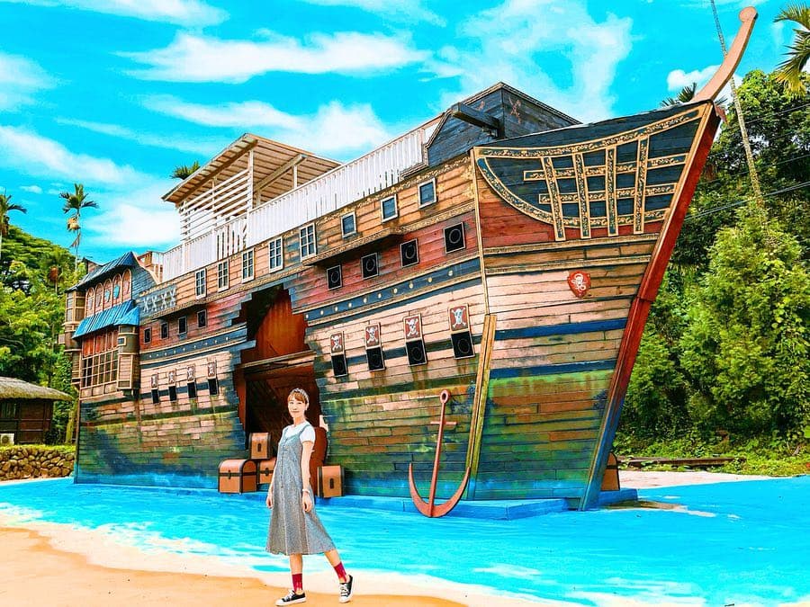 這天「免費入園」!南投新親子景點「彩繪海盜村」,一起來當海賊 這天「免費入園」!南投新親子景點「彩繪海盜村」,一起來當海賊