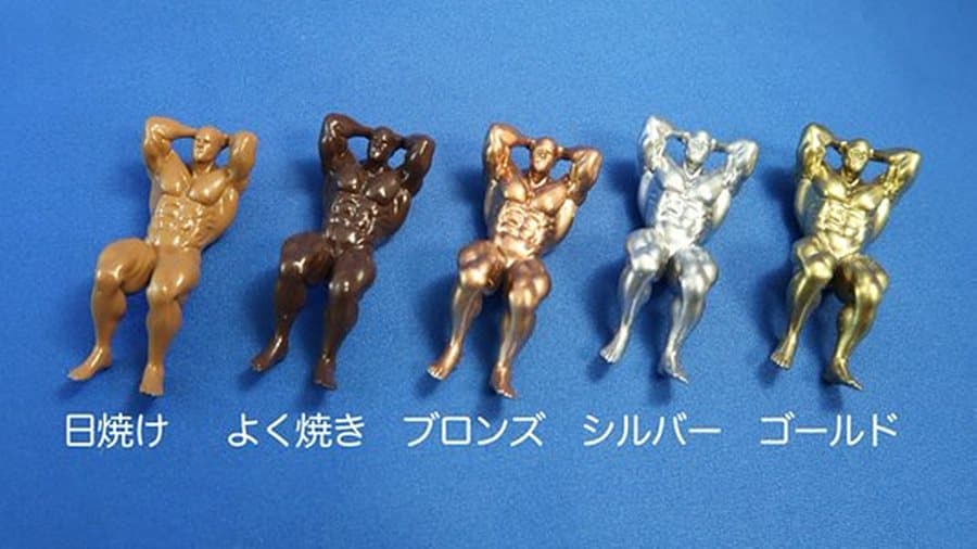 腹肌硬梆梆!日本推「筋肉猛男筷架」扭蛋,一舉筷就讓人害羞 腹肌硬梆梆!日本推「筋肉猛男筷架」扭蛋,一舉筷就讓人害羞