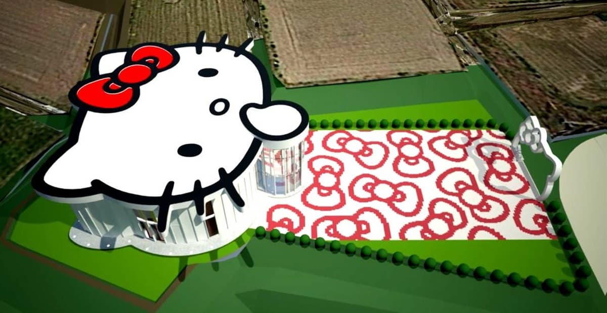 貓迷要瘋了!田中央「浮出一隻巨人KITTY」好好拍,裡面還有超萌歌舞秀可以看 貓迷要瘋了!田中央「浮出一隻巨人KITTY」好好拍,裡面還有超萌歌舞秀可以看