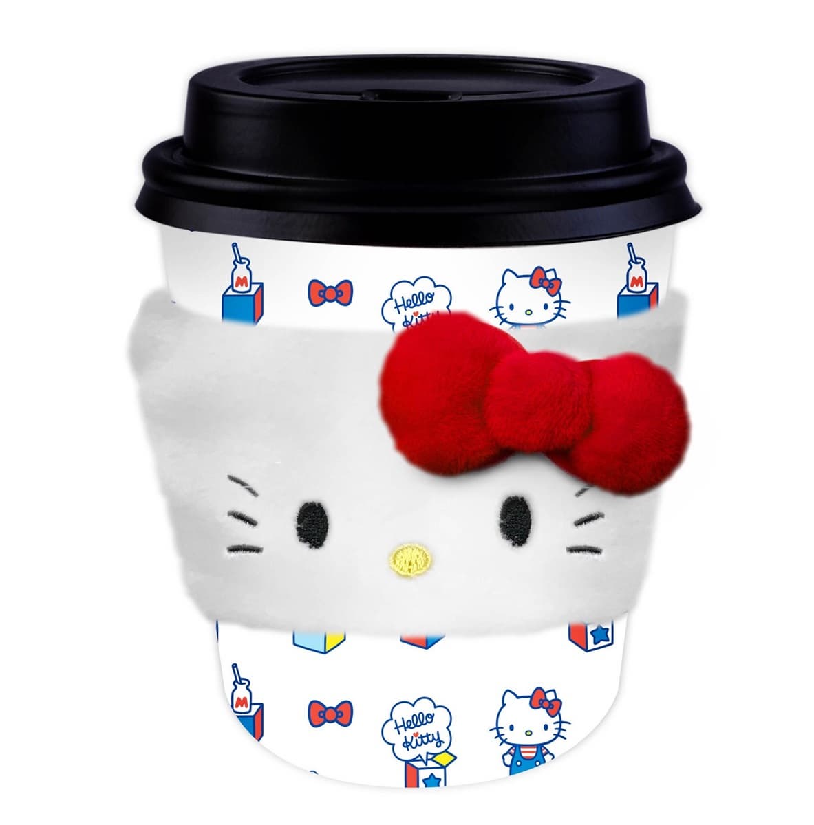 萌力引爆!全家Hello Kitty杯套「整圈毛絨絨」加10元就可擁有 萌力引爆!全家Hello Kitty杯套「整圈毛絨絨」加10元就可擁有