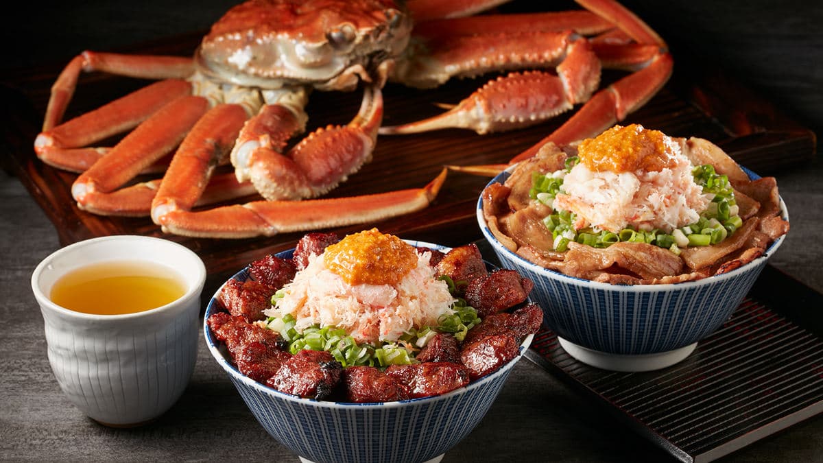 這碗丼飯有整隻「松葉蟹」!痛風也要吃,9月只有這裡吃的到