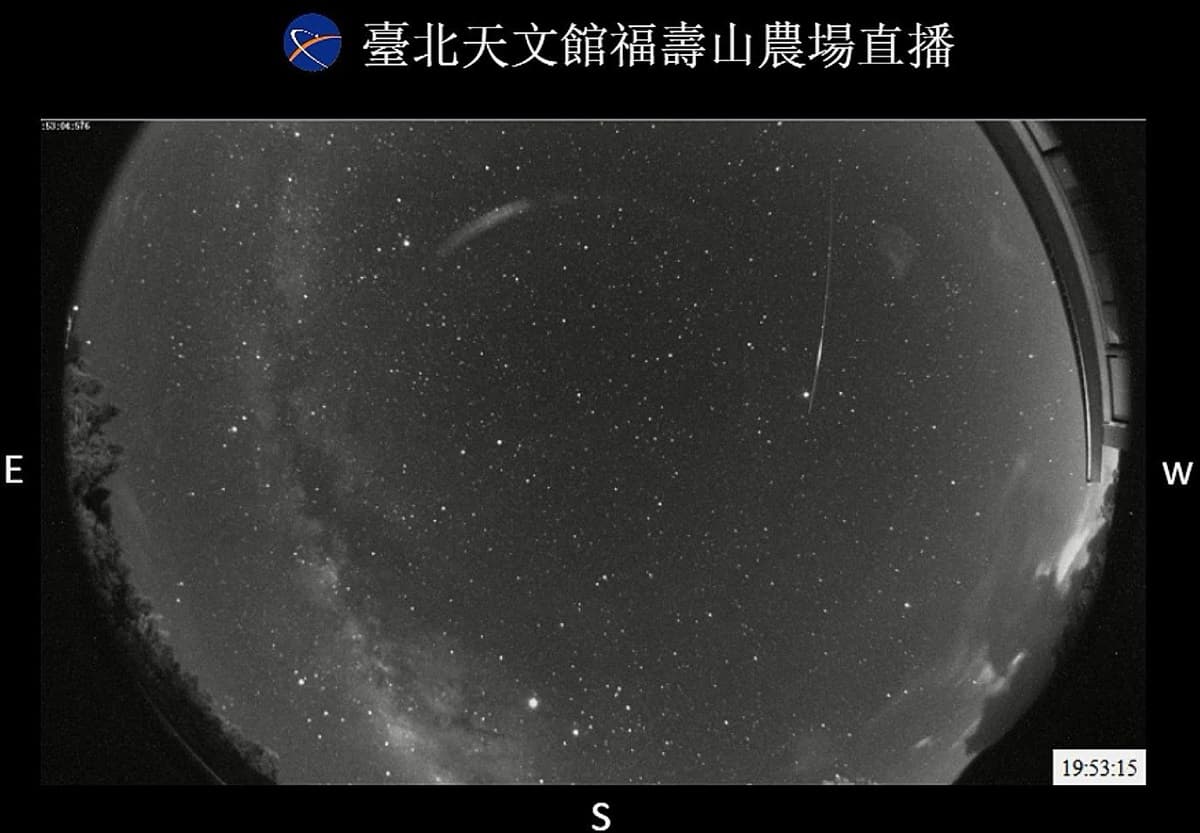 會下好幾天!「獵戶座流星雨」12年高峰期來了,天文館10/22全程直播 會下好幾天!「獵戶座流星雨」12年高峰期來了,天文館10/22全程直播