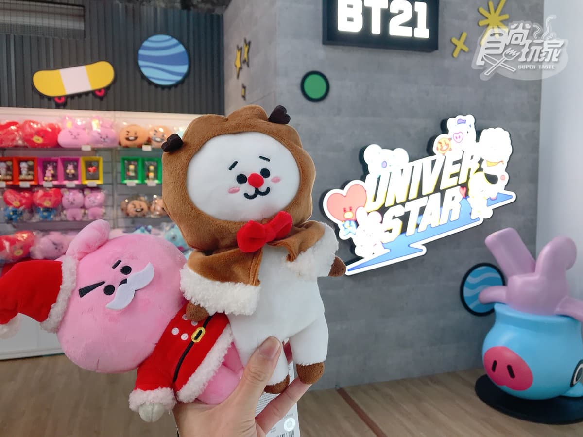 粉絲快衝!LINE FRIENDS潮玩限定店,全台最大BT21公仔、七大角色一起拍 粉絲快衝!LINE FRIENDS潮玩限定店,全台最大BT21公仔、七大角色一起拍
