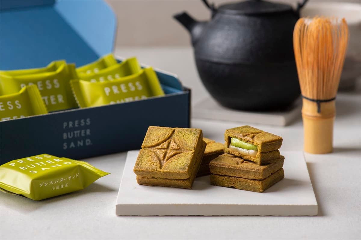 日本必買伴手禮!「PRESS BUTTER SAND」來台快閃,先搶焦糖奶油、宇治抹茶口味 日本必買伴手禮!「PRESS BUTTER SAND」來台快閃,先搶焦糖奶油、宇治抹茶口味