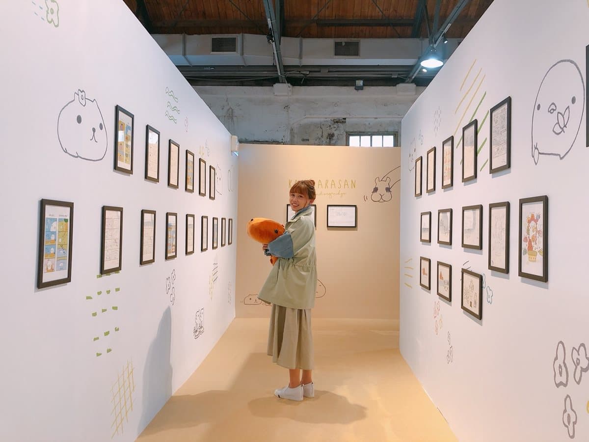 最療癒的一天!圓滾滾「水豚君日日是好日」展,必坐「旋轉駱馬君」 最療癒的一天!圓滾滾「水豚君日日是好日」展,必坐「旋轉駱馬君」