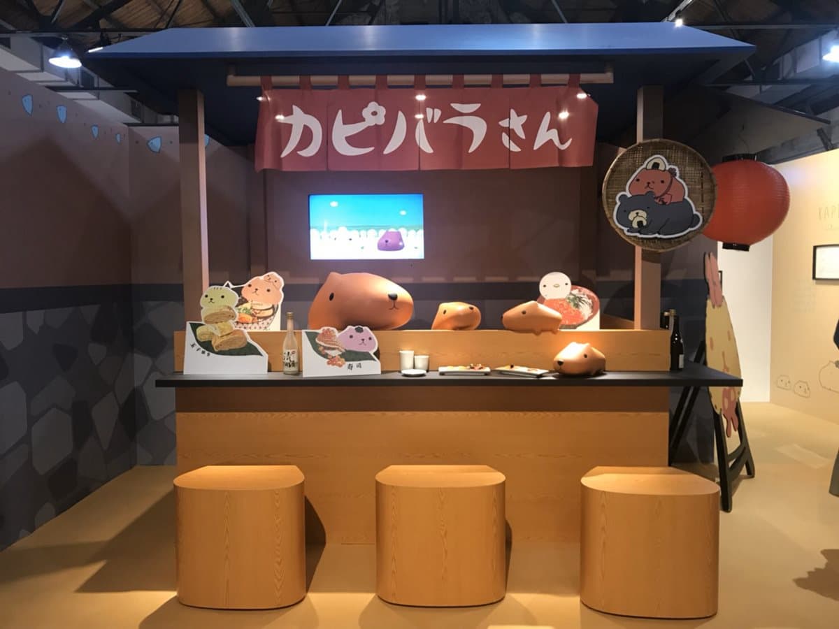 最療癒的一天!圓滾滾「水豚君日日是好日」展,必坐「旋轉駱馬君」 最療癒的一天!圓滾滾「水豚君日日是好日」展,必坐「旋轉駱馬君」