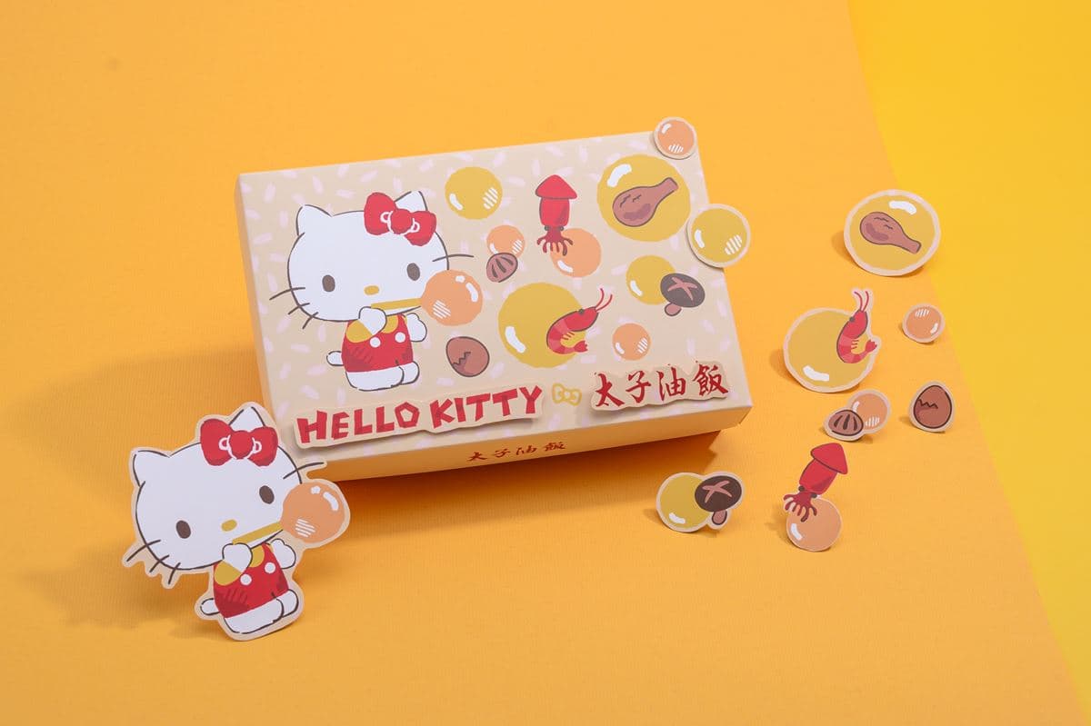 貓迷尖叫!太子油飯推「Hello Kitty聯名油飯」,加贈凱蒂貓環保袋 貓迷尖叫!太子油飯推「Hello Kitty聯名油飯」,加贈凱蒂貓環保袋