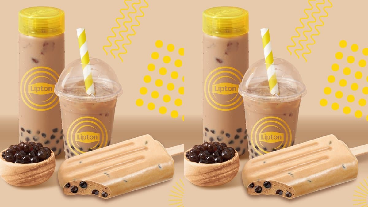 台灣限定!立頓推出「珍珠奶茶」「水果雙Q紅茶」冰棒,7-11獨家賣 台灣限定!立頓推出「珍珠奶茶」「水果雙Q紅茶」冰棒,7-11獨家賣