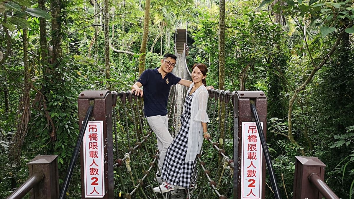 不出國遊東南亞叢林!雲林繩索吊橋刺激又好拍,「小天梯」還能俯瞰溪谷美景 不出國遊東南亞叢林!雲林繩索吊橋刺激又好拍,「小天梯」還能俯瞰溪谷美景