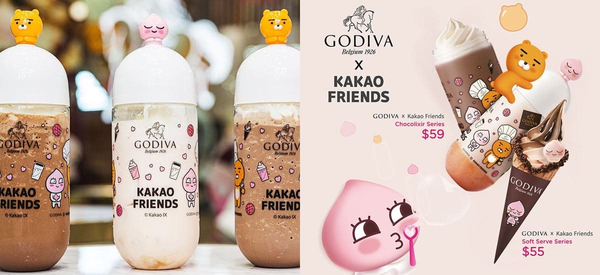 KAKAO FRIENDS粉尖叫!GODIVA首次推「萊恩巧克力霜淇淋」「桃子巧克力凍飲」 KAKAO FRIENDS粉尖叫!GODIVA首次推「萊恩巧克力霜淇淋」「桃子巧克力凍飲」