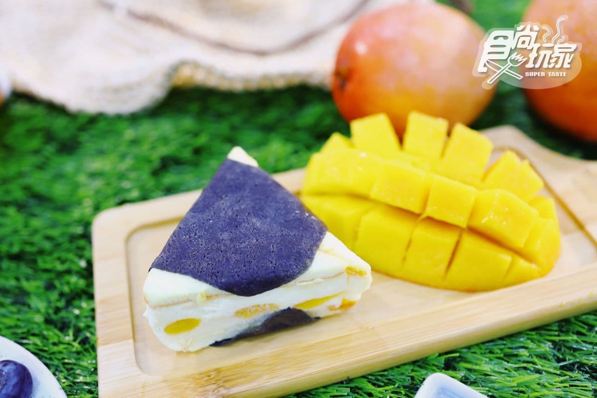 御飯糰變甜點!全台唯一「御冰糰冰淇淋蛋糕」,先吃芒果、抹茶口味 御飯糰變甜點!全台唯一「御冰糰冰淇淋蛋糕」,先吃芒果、抹茶口味
