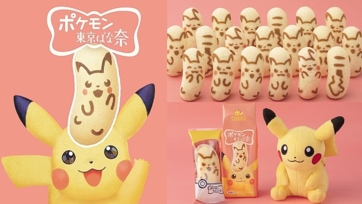 這群皮卡太生火!東京BANANA推6款「皮卡丘圖案」,眨眼、瞇咪眼、隱藏尾巴收服寶可夢粉