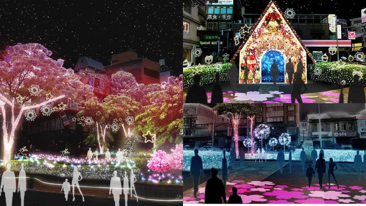 北台灣耶誕這樣拍!基隆17公尺「粉紅耶誕樹」+淡水長達72天「櫻花隧道」6亮點可逛 北台灣耶誕這樣拍!基隆17公尺「粉紅耶誕樹」+淡水長達72天「櫻花隧道」6亮點可逛