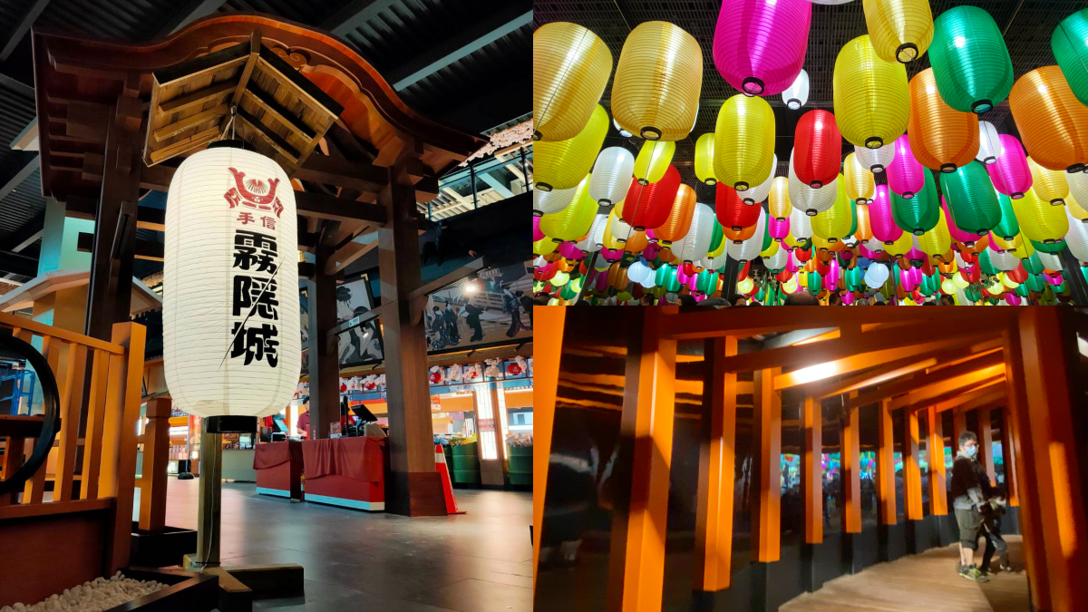 一秒穿越江戶時代!桃園夯爆1000坪「手信霧隱城」,千本鳥居步道、七彩燈籠海必拍