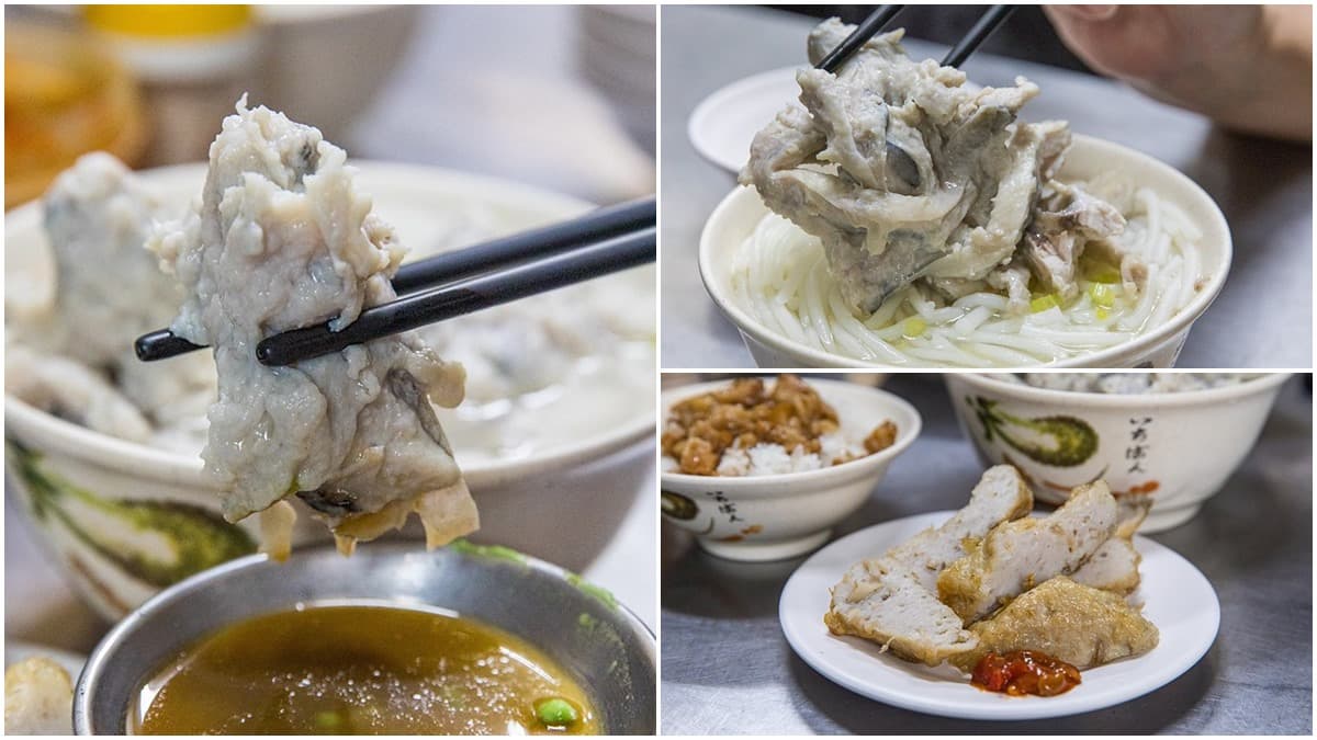 高雄人的澎派早餐!鹽埕60年老店獨特大塊「虱目魚肚漿」,必加10元升級米粉或泡飯