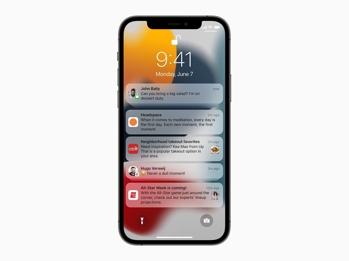 Apple全新「iOS 15」5大功能曝光!WFH必備「專注模式」、通知體驗自動分類訊息 Apple全新「iOS 15」5大功能曝光!WFH必備「專注模式」、通知體驗自動分類訊息