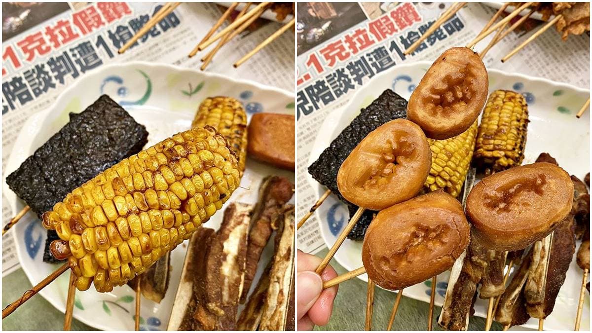 銅板價消夜!人氣串燒必點「厚醬豬血糕」只要15元,外酥內Q甜不辣愈吃愈唰嘴 銅板價消夜!人氣串燒必點「厚醬豬血糕」只要15元,外酥內Q甜不辣愈吃愈唰嘴