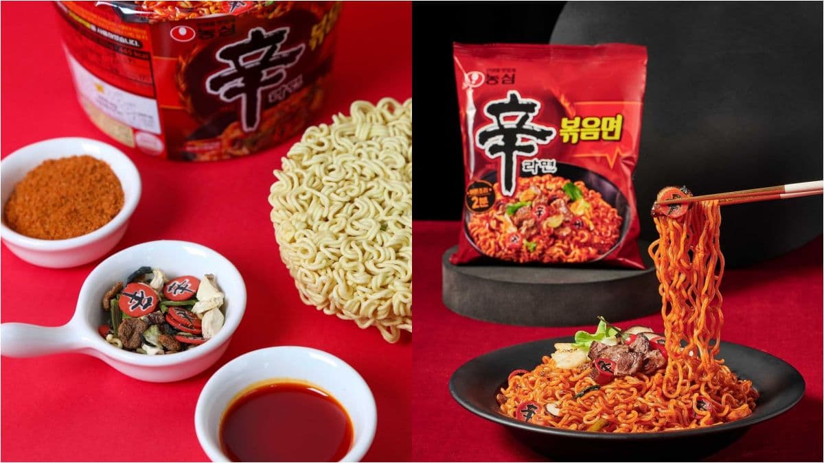 泡麵控先嘗!韓國「辛拉麵」首次推無湯頭「炒拉麵」,挑戰嗜辣極限 泡麵控先嘗!韓國「辛拉麵」首次推無湯頭「炒拉麵」,挑戰嗜辣極限