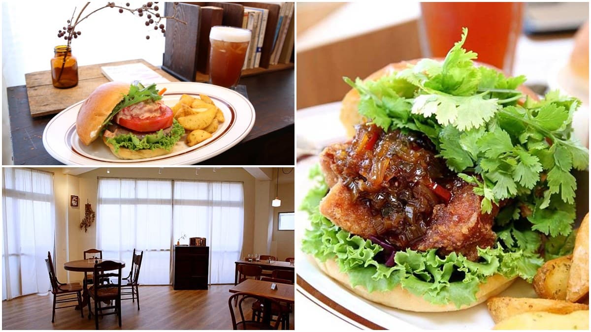 【新開店】漢堡控快嘗鮮!台中創意炸雞堡鋪滿滿香菜,再加醬香炒洋蔥超搭