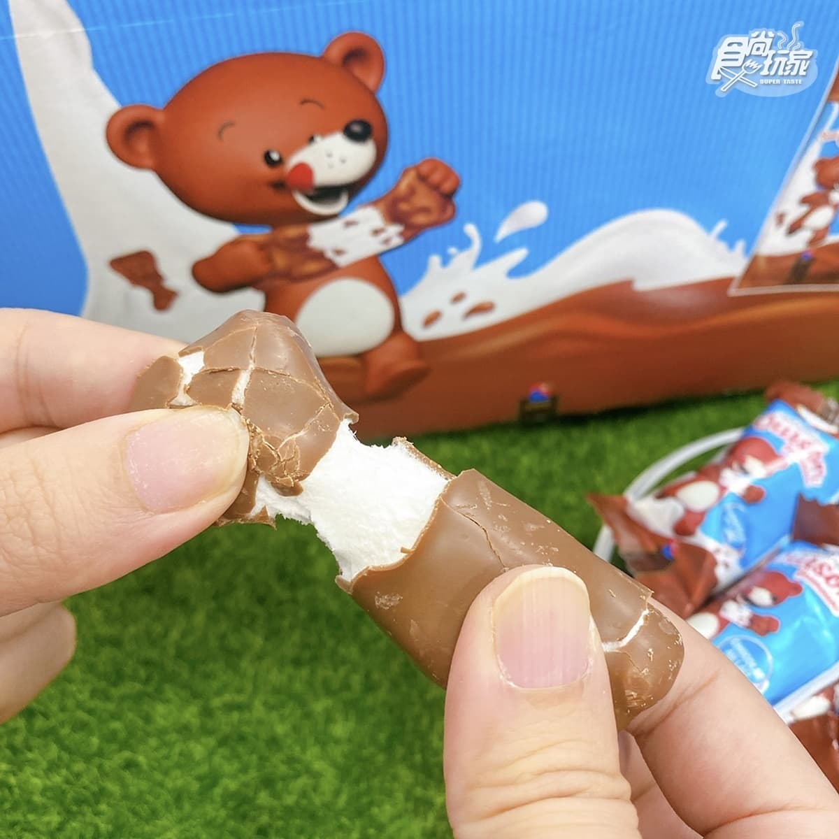 牽絲棉花糖太犯規!好市多「小熊棉花糖」萌翻,香濃牛奶巧克力超欠吃 牽絲棉花糖太犯規!好市多「小熊棉花糖」萌翻,香濃牛奶巧克力超欠吃