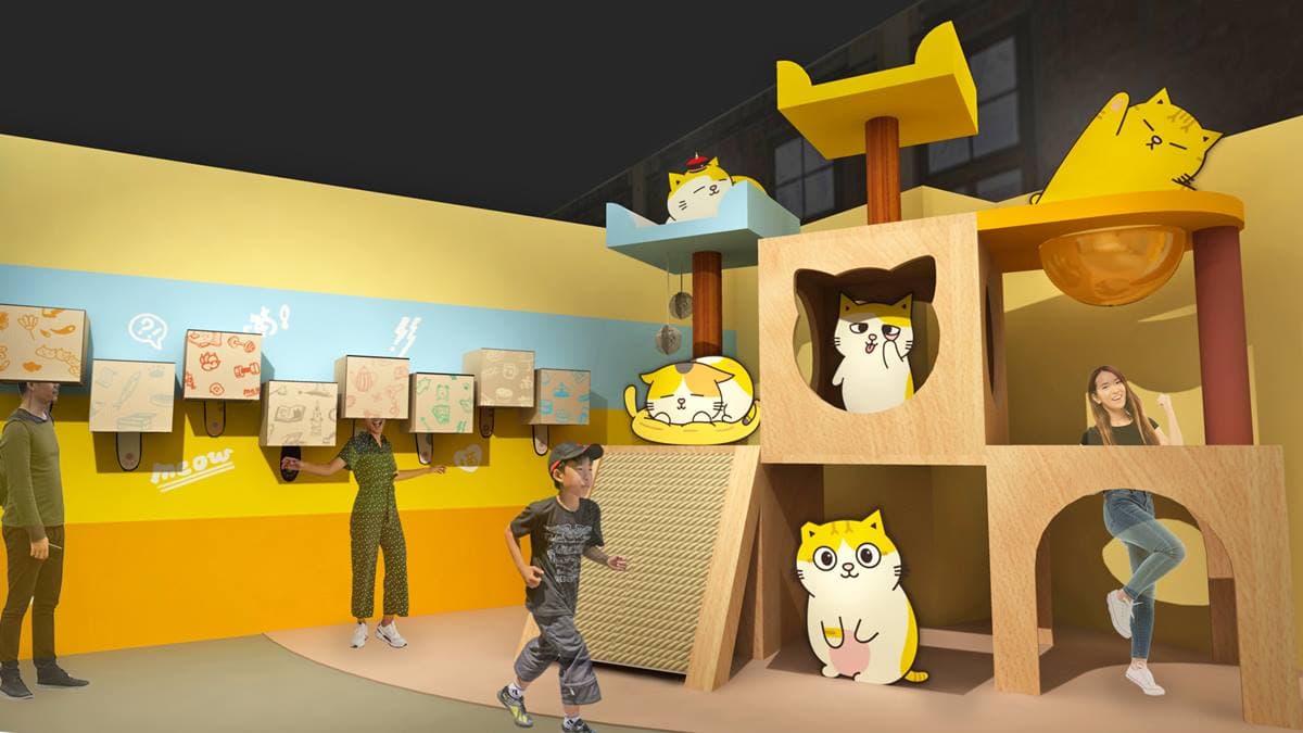 黃阿瑪首次大型特展來了!4大亮點搶先看:巨型貓咪樂園、喵視角玩貓砂盆 黃阿瑪首次大型特展來了!4大亮點搶先看:巨型貓咪樂園、喵視角玩貓砂盆