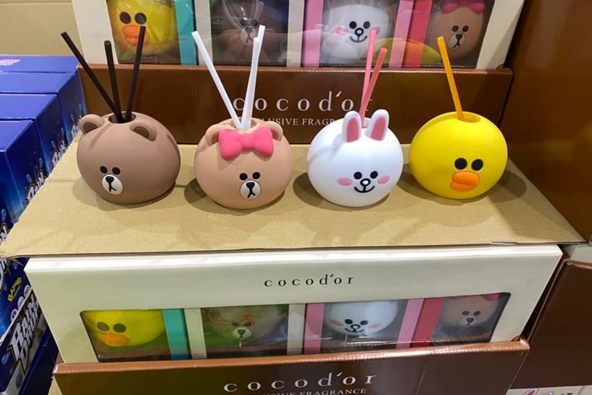 熊大粉集合!好市多「LINE FRIENDS擴香瓶」太Q,大頭造型+4種香氣必入手 熊大粉集合!好市多「LINE FRIENDS擴香瓶」太Q,大頭造型+4種香氣必入手