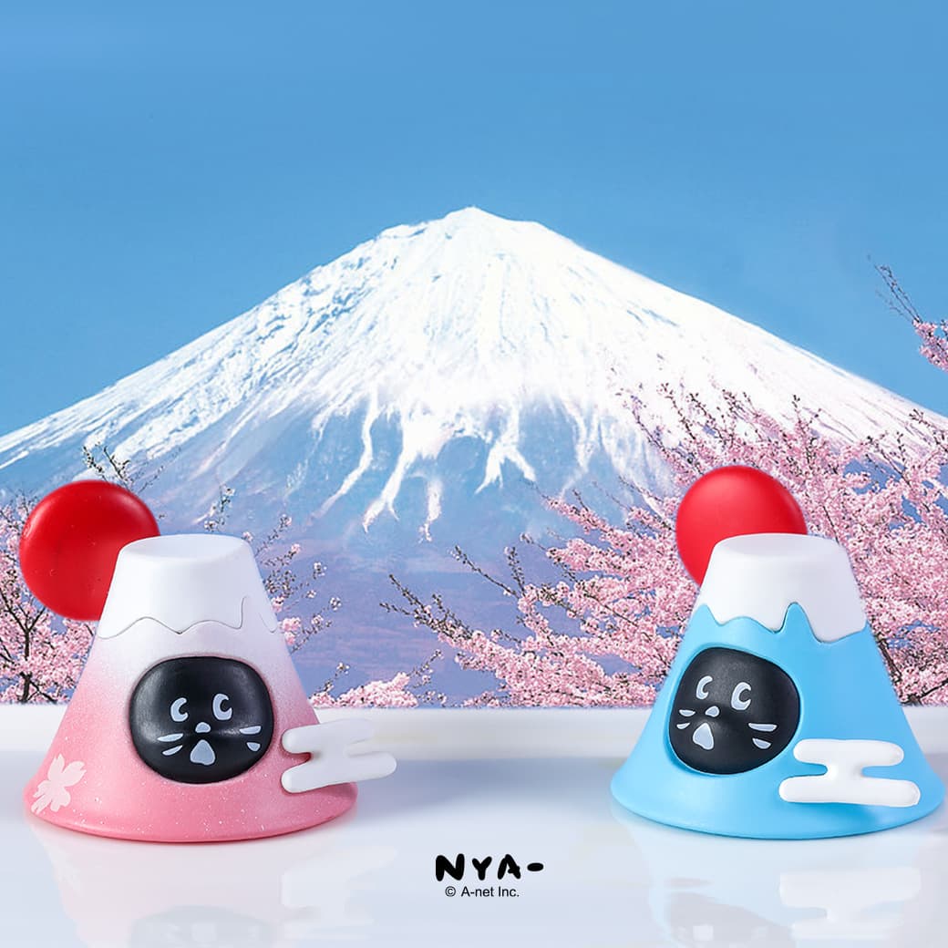 黑貓NYA-富士山超搶手!日本獨家「緣起物公仔」幫開運,木芥子還能當印章 黑貓NYA-富士山超搶手!日本獨家「緣起物公仔」幫開運,木芥子還能當印章