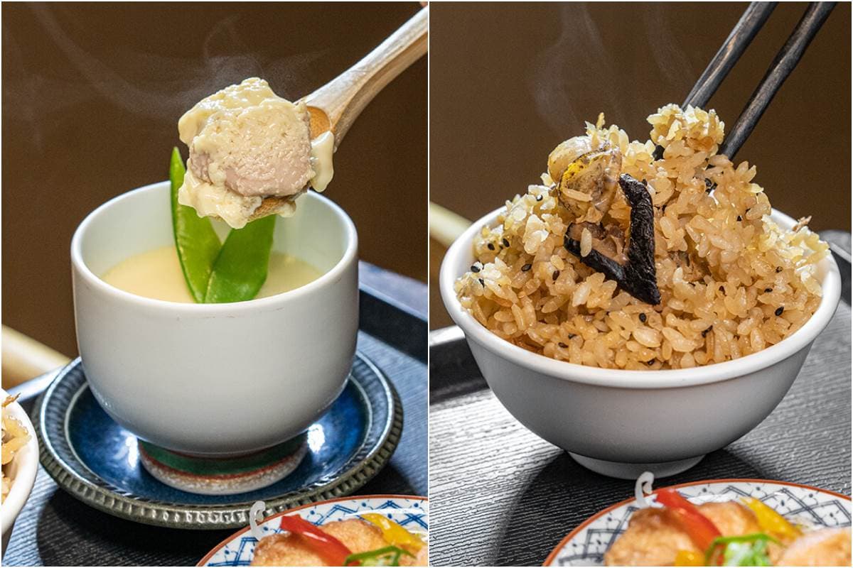 免費續貝類炊飯!超狂日料爽嗑爆量「鮭魚卵+魚鬆」,整尾花魚Q彈有嚼勁 免費續貝類炊飯!超狂日料爽嗑爆量「鮭魚卵+魚鬆」,整尾花魚Q彈有嚼勁