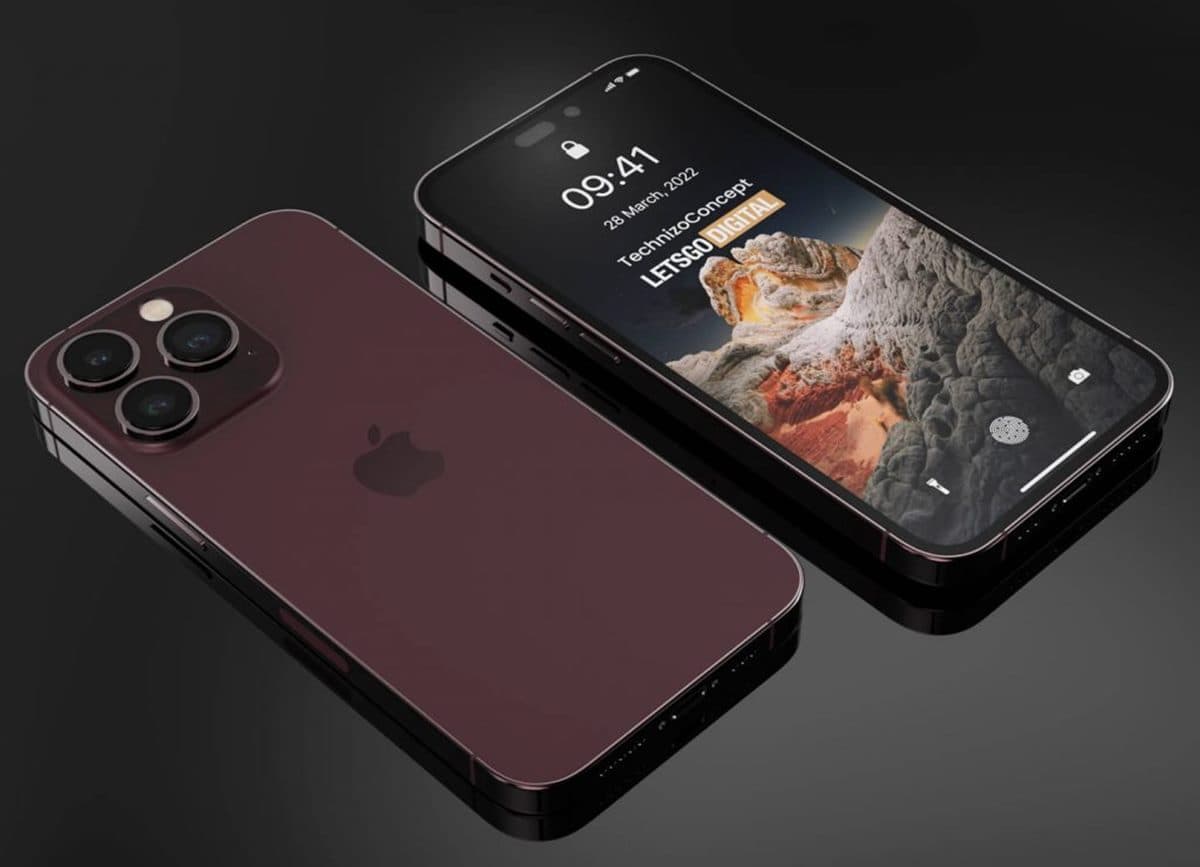 iPhone 14曝光「莓果醬紅」!手機剪瀏海改「2孔」,將有高達2TB容量可用 iPhone 14曝光「莓果醬紅」!手機剪瀏海改「2孔」,將有高達2TB容量可用