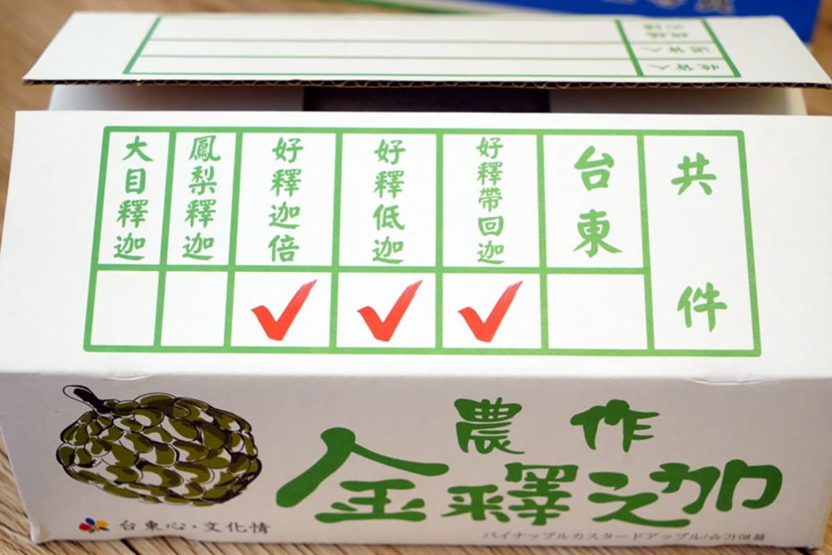 迷你版釋迦?台東最新伴手禮造型超有哏,水果箱、茄芷袋變身吸睛包裝 迷你版釋迦?台東最新伴手禮造型超有哏,水果箱、茄芷袋變身吸睛包裝