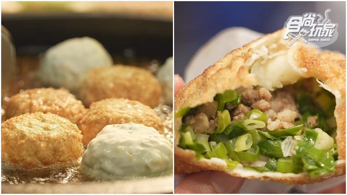 蔥控會愛!羅東夜市「三星蔥餅」滿口蔥香超濃郁,酥脆外皮一咬就爆餡