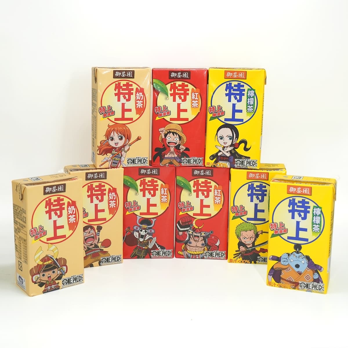 帥翻!「航海王」與「特上紅茶」合作確認!特上動漫祭39款航海王包裝上市 帥翻!「航海王」與「特上紅茶」合作確認!特上動漫祭39款航海王包裝上市