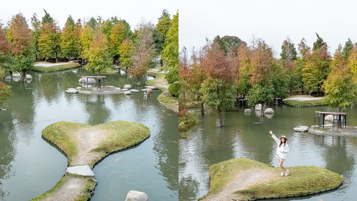 IG客都在追!雲林5大私房打卡祕境:台版兼六園「愛心小島」、叢林風情人橋 IG客都在追!雲林5大私房打卡祕境:台版兼六園「愛心小島」、叢林風情人橋