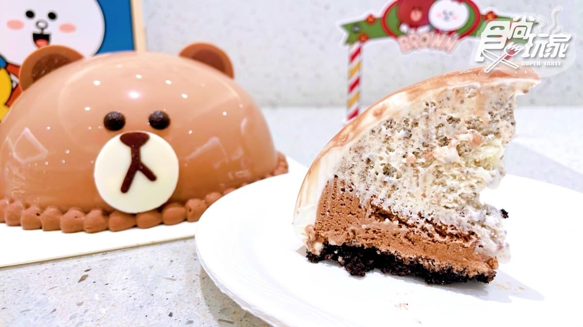 熊大粉瘋掉!COLD STONE巨萌「熊大180度頭型蛋糕」,OREO餅乾+冰淇淋超欠吃 熊大粉瘋掉!COLD STONE巨萌「熊大180度頭型蛋糕」,OREO餅乾+冰淇淋超欠吃