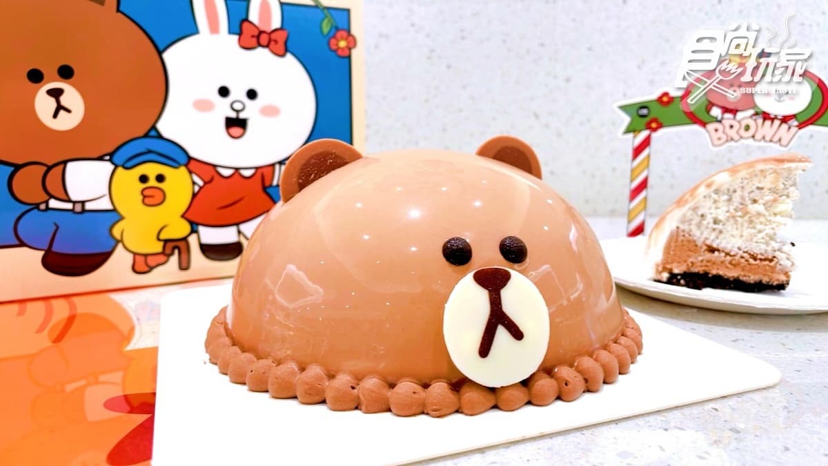 熊大粉瘋掉!COLD STONE巨萌「熊大180度頭型蛋糕」,OREO餅乾+冰淇淋超欠吃 熊大粉瘋掉!COLD STONE巨萌「熊大180度頭型蛋糕」,OREO餅乾+冰淇淋超欠吃