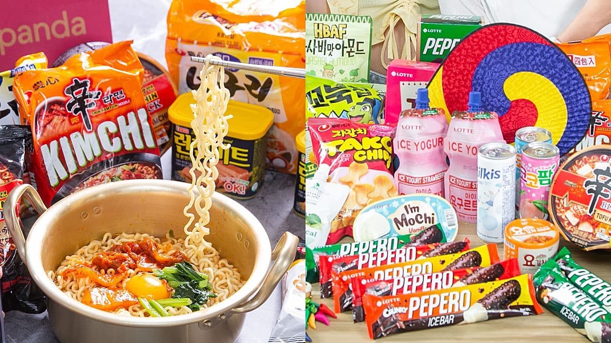 秒當歐尼!超過200款韓國夯品外送到家,浣熊魚板泡麵、追劇零食現折250元