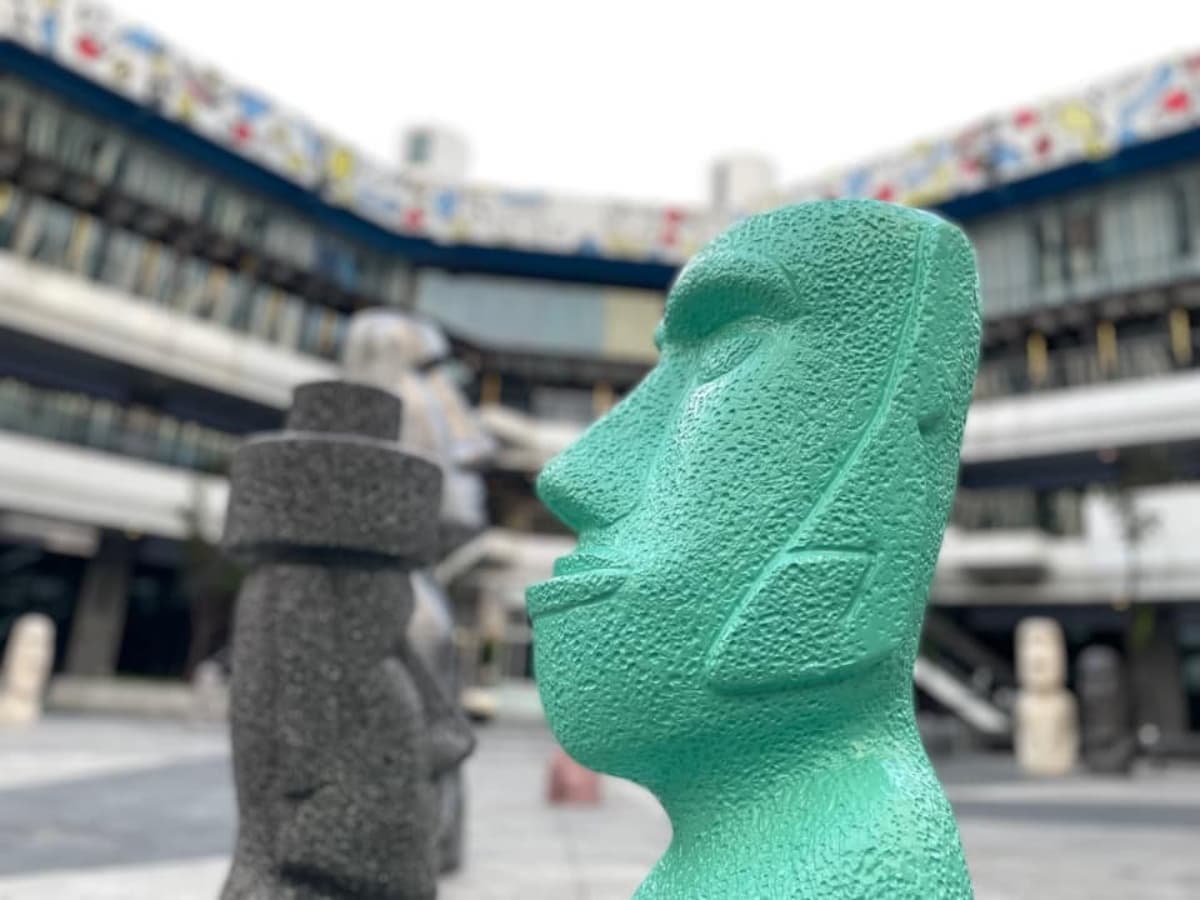 免費拍到飽!超狂34尊巨型「摩艾石像」在台中,先打卡粉色、Tiffany藍2色 免費拍到飽!超狂34尊巨型「摩艾石像」在台中,先打卡粉色、Tiffany藍2色