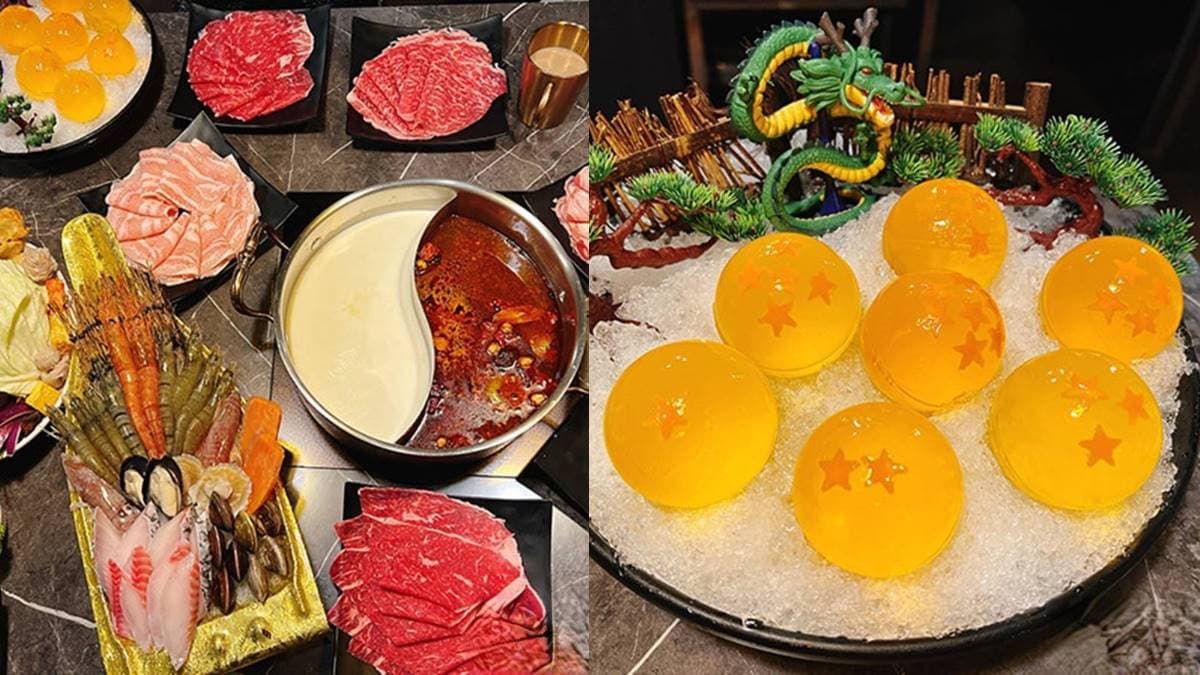 壽星送「七龍珠」!超有哏鍋物推「和牛吃到飽」,爽嗑黑毛和牛、澎派海鮮船